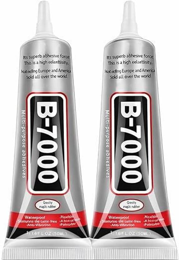 Simplybeaut B-7000 Strong Clear Adhesive Glue 50ml for Craft & Mobile Repair Adhesive