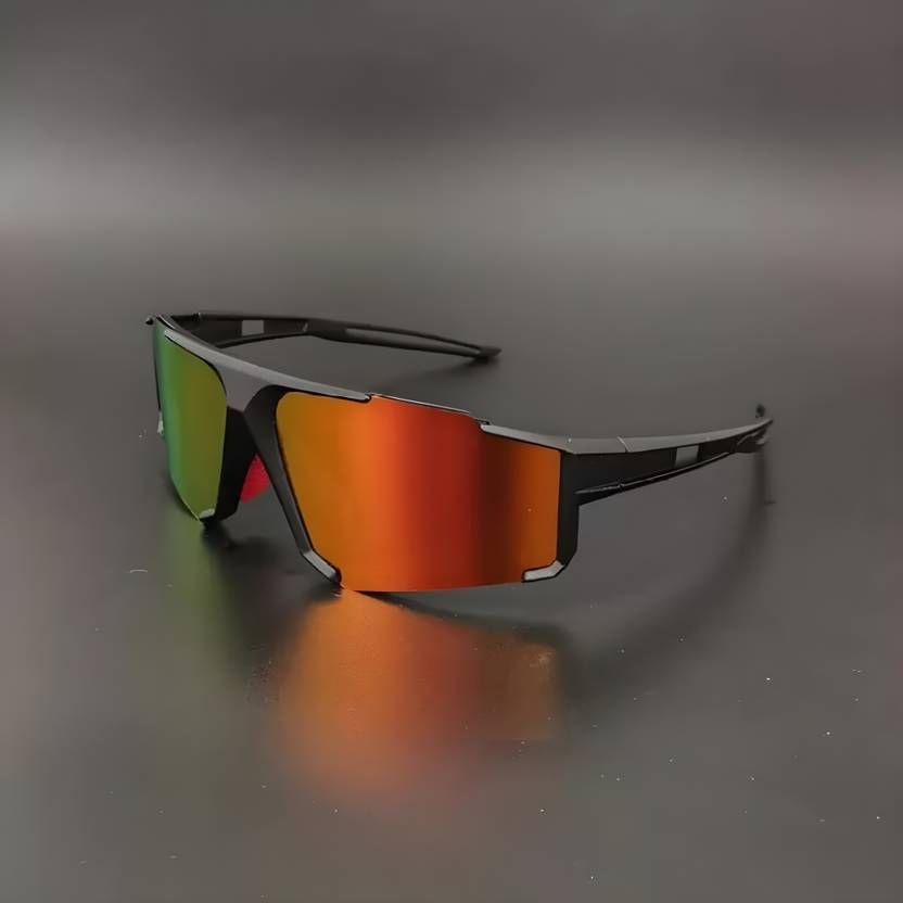 ALDOS Polarized, Riding Glasses Sports, Wrap-around Sunglasses (Free Size) (Men&Women) Cricket Goggles