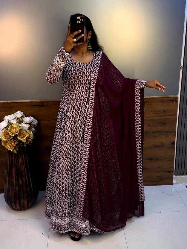 DHAAGA Anarkali Gown