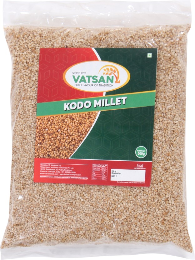 VATSAN Millets Kodo Millet Price In India - Buy VATSAN Millets Kodo ...