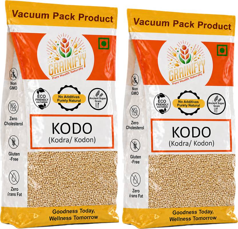Grainifyy Kodra / Kodon Ancient Plant Protein | Healthy Rice & Wheat Alternative Kodo Millet