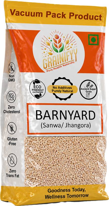 Grainifyy Sanwa / Jhangora Ancient Super Grain | High Fibre & Nutritious Easy to Digest Barnyard Millet