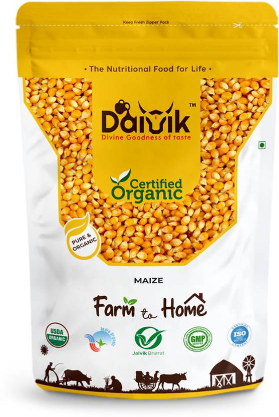 DAIVIK ORGANIC MAIZE/MAKKA CHOLAM1Kg Corn Price in India Buy DAIVIK