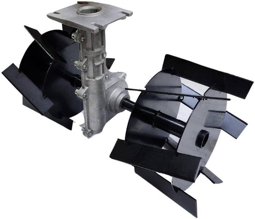 OREZEN 28MM Tiller Attachment with 9T (MODEL 3) Brush Cutter, Grass Trimmer for weeding Fuel