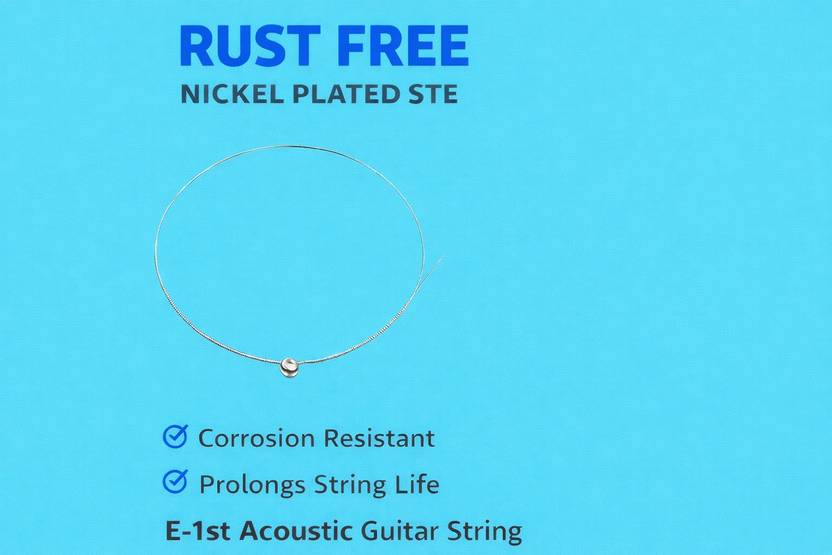 BEATBOX Acoustic e1st string for accoustic guitar 5 piece abc54 Guitar String
