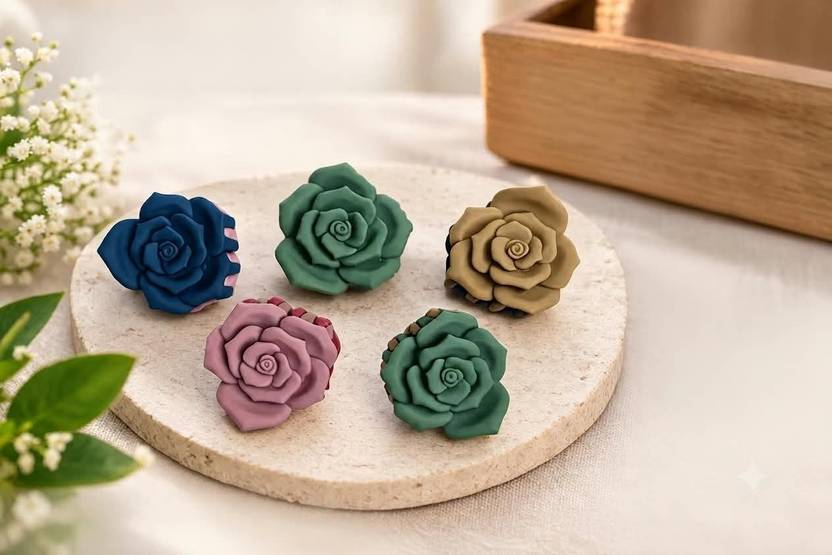 kalakaari Medium rose hair clutcher Hair Claw