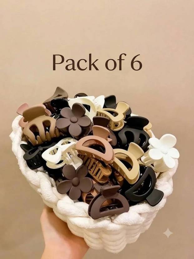 ANVIX Korean Style Mini Hair Clutches Hair Accessory Set