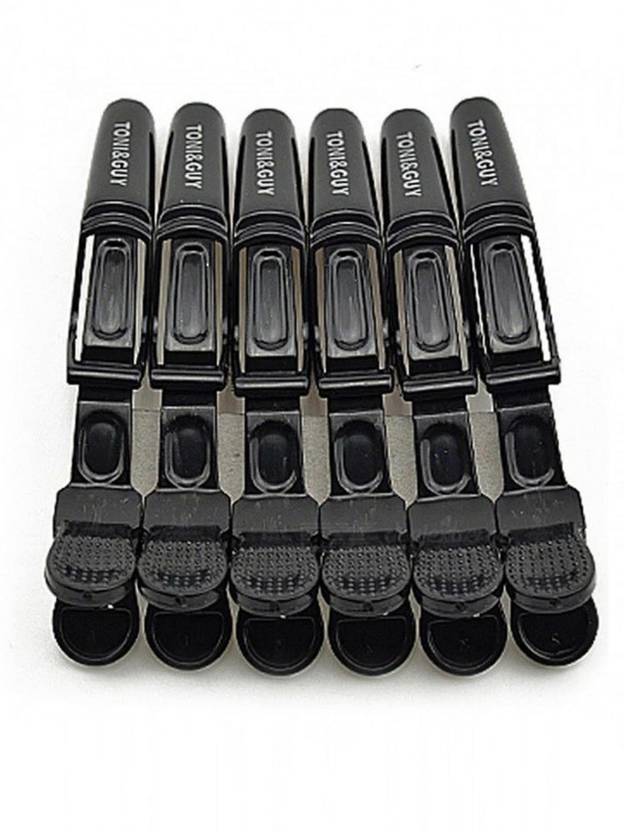 tony&guy Tony & Guy Black Crocodile Clips, Sectioning. Hair Clip