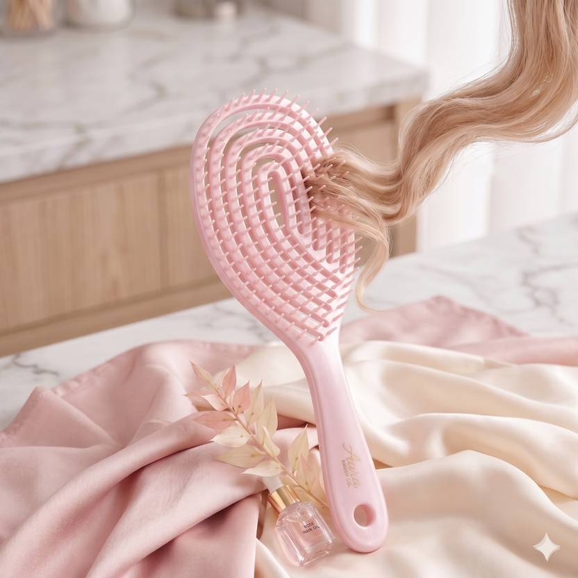 balerion Anti-Tangle Vent Hair Brush with Flexible Bristles for Fast Drying