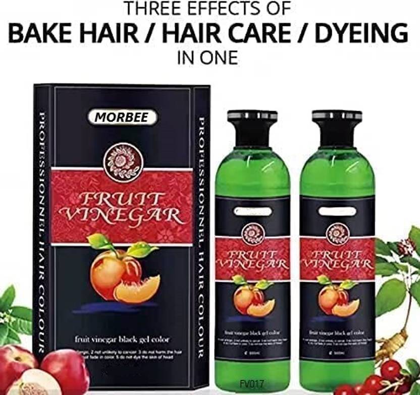 Morbee Fruit Vinegar Gel Hair Color FF27I , BLACK Price in India, Buy