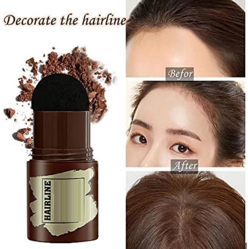 AFARAXIA Hairline Shadow Eyebrow Stamp Powder Stick , BROWN