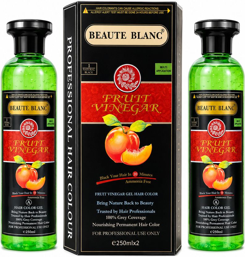 BEAUTÉ BLANC Fruit Vinegar Hair Gel Color (250ml*2) - Image 1