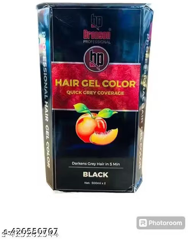 BP BRONSON Hair Gel Color Black - Image 3