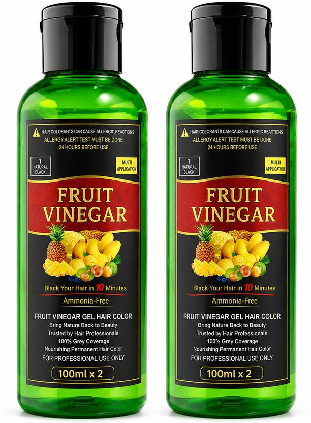 BLANC BEAUTE Fruit Vinegar Hair Color Pack sr83 , Black