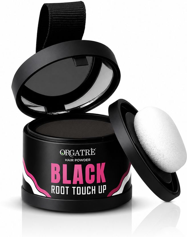Orgatre Hair Root Cover Up Powder Black - Image 8