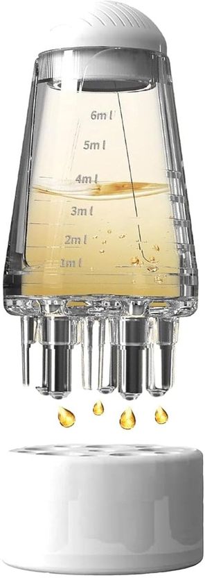 RUTPI Transparent Square Hair Oil Applicator - Image 10