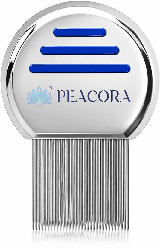 PEACORA Lice Comb Professional Stainless Steel Louse for Head Lice Treatment Remove Nits