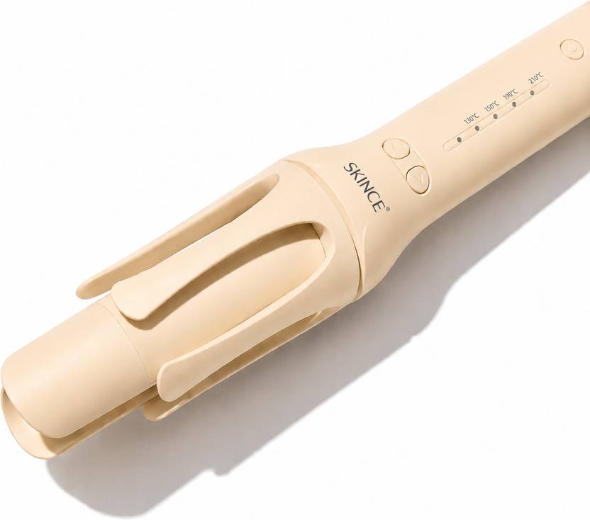 skince Automatic Dual-Rotating Curling Iron Hair Curler