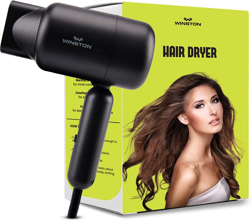 NOVA NHP 8208 Hair Dryer 1200W Black - Image 10