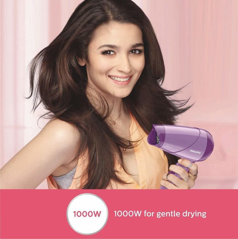 PHILIPS hp8100 Hair Dryer 1000W Purple - Image 2