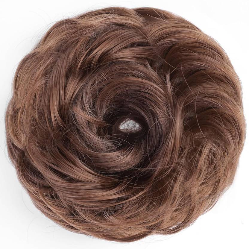 Blushia Messy  Bun  Wavy Curly Scrunchies Ponytail Extension Hair Extension