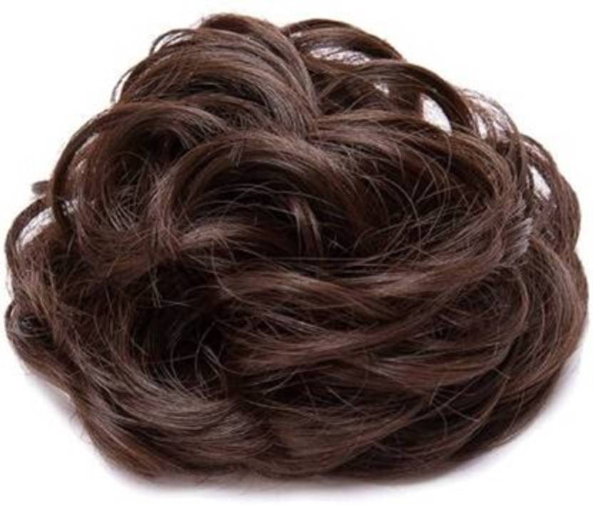 D-DIVINE Rafal Juda Bun Fashion  Extension Natural Brown Hair Extension