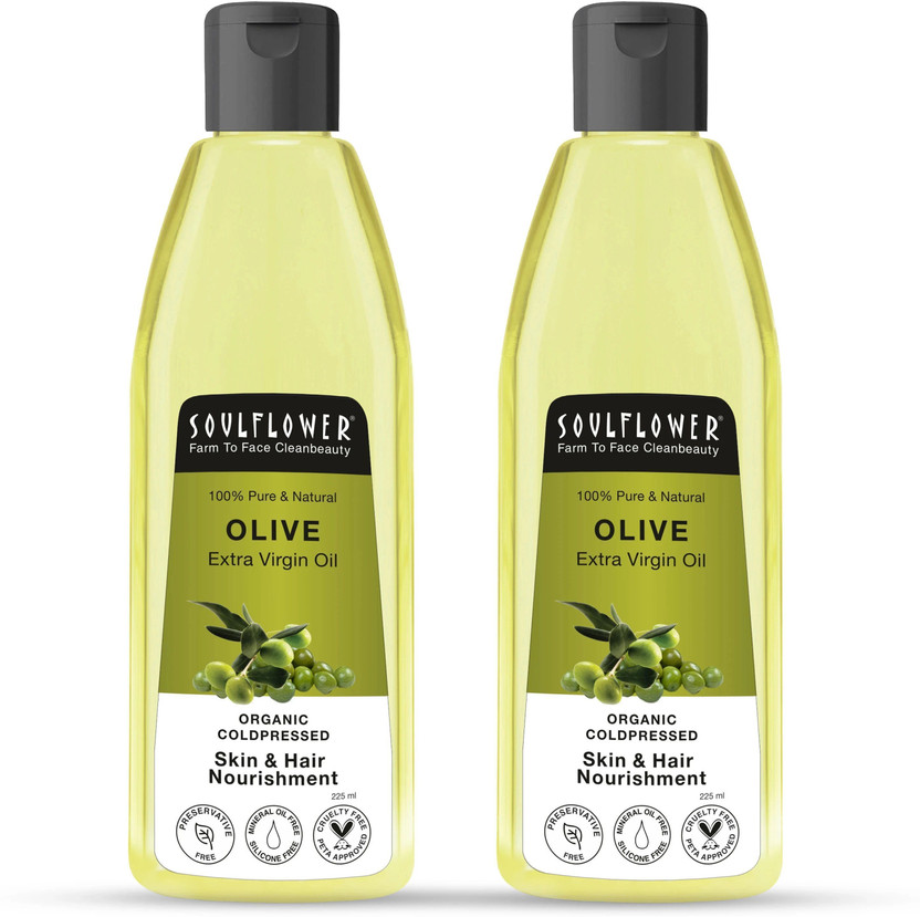 Soulflower Olive Natural Coldpressed Hair Oil