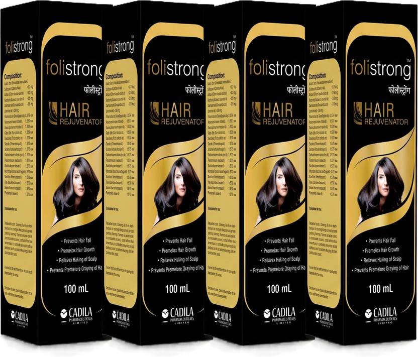 Folistrong Hair Rejuvenator - Stop Hair Fall, Boost Hair Growth & Anti-Drandraf 100% Herbal Hair Oil