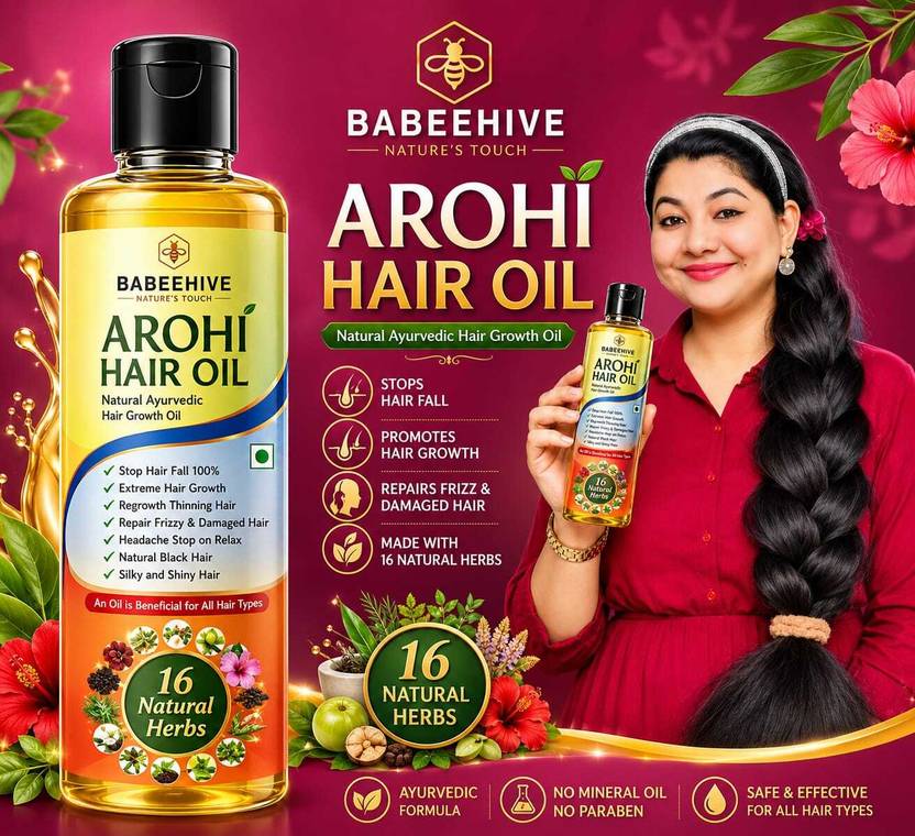 Babeehive MKHN08 Hair Oil