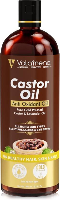Volamena Anti Oxidant Cold Pressed Castor Oil Hair Oil