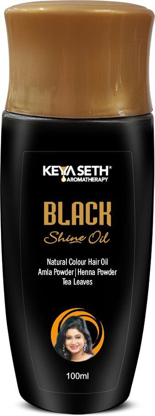 KEYA SETH AROMATHERAPY Black Shine Oil-Natural Hair Colour