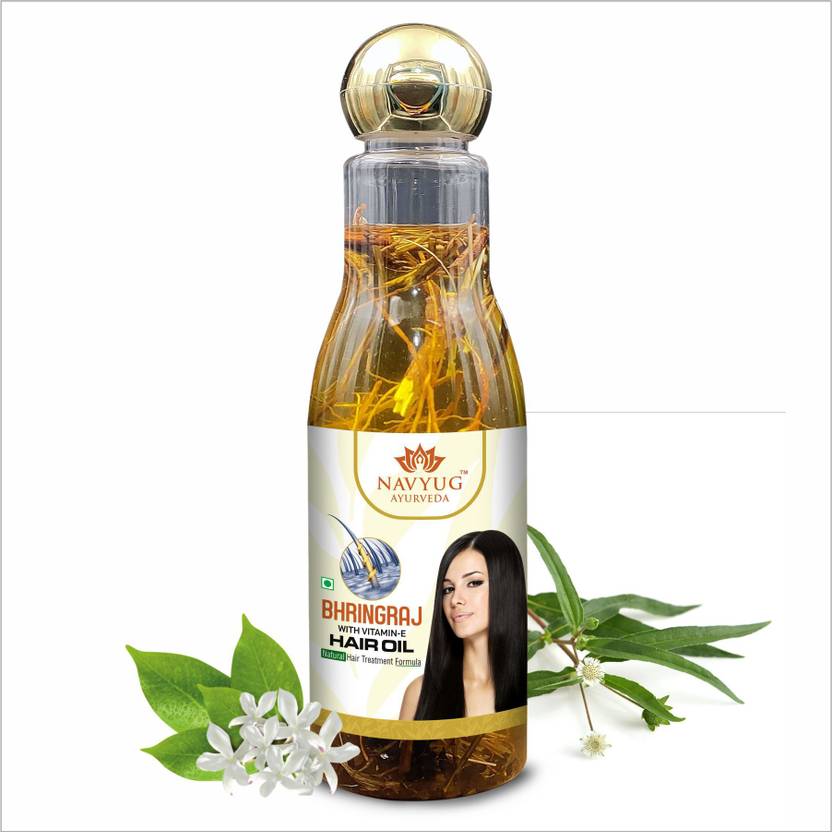 Navyug Ayurveda Bhringraj With VitaminE Hair Oil Price in India, Buy
