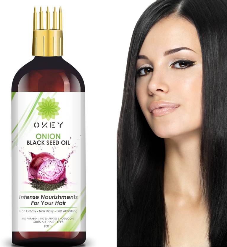 Okey Onion Oil Black Seed Onion Hair Oil Controls Hair Fall NO