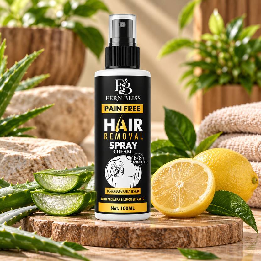 FERN BLISS Hair Removal Spray for Body | Quick Hair Removal | Suitable for unisex Spray 1 Spray