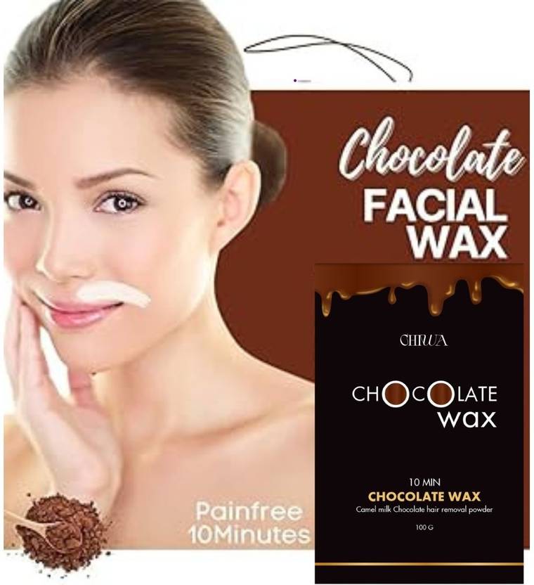 CHIWA Chocolate Facial Wax 5Minute Painless Powder for Hair Removal