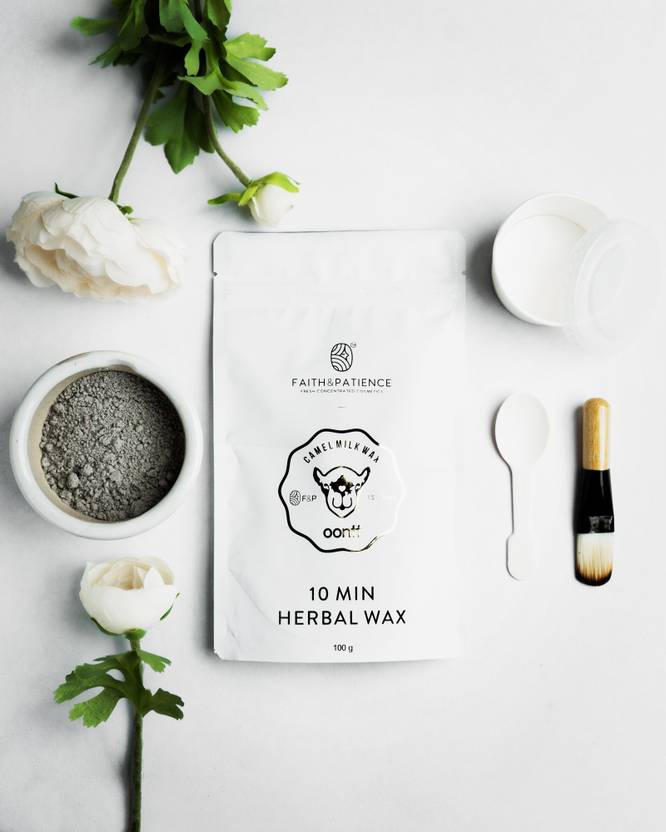 Faith & Patience Camel Milk Wax 10 Min Herbal Wax Wax Price in