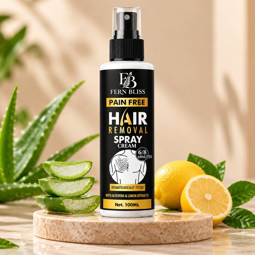 FERN BLISS Hair Removal Spray for Body | Quick Hair Removal | Suitable for unisex Spray 7 Spray