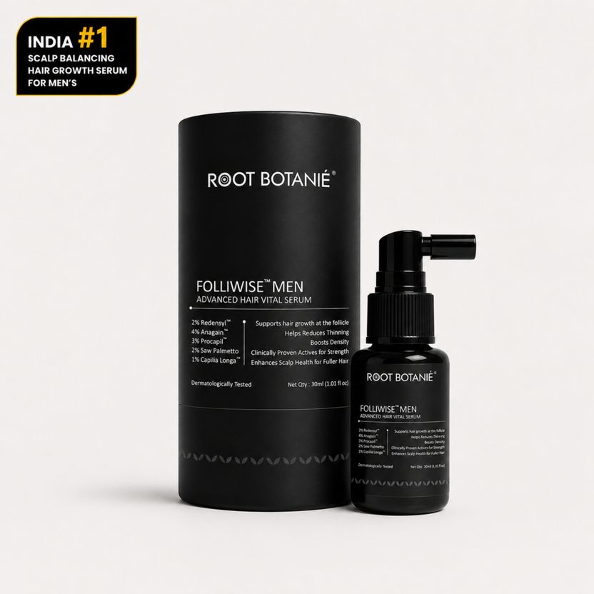 root botanie FOLLIWISE Men Hair Vital Serum - Image 1