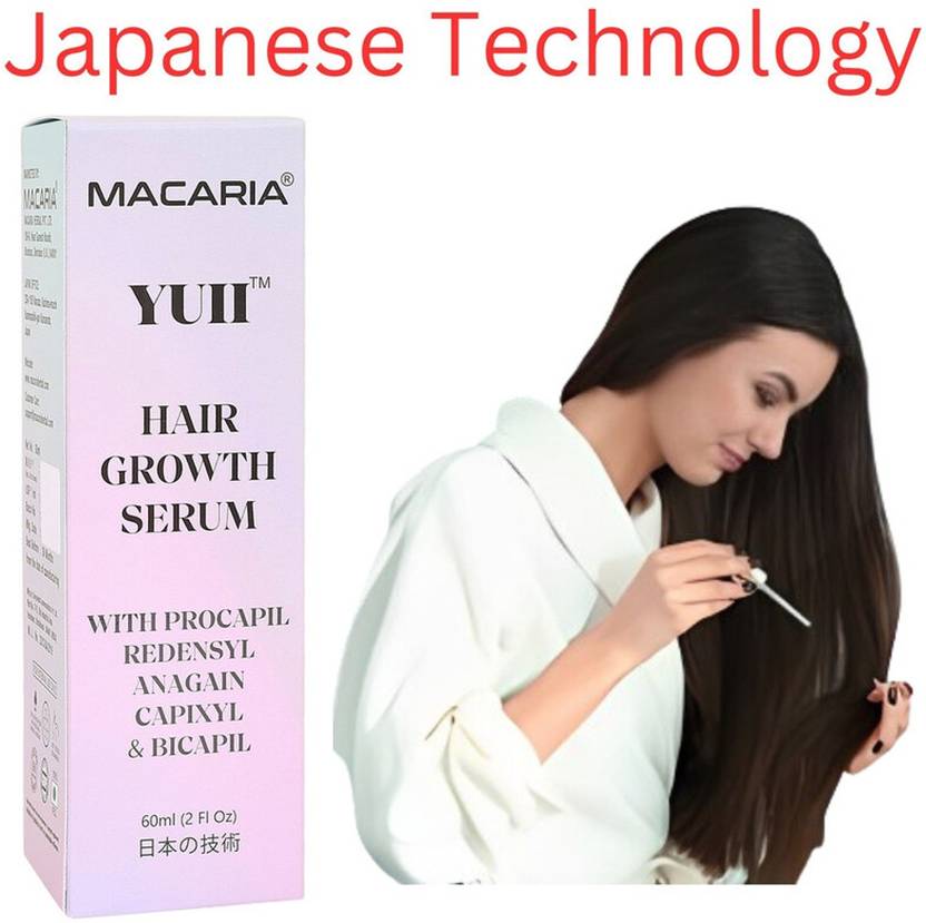 MACARIA YUII redensyl procapil capixyl anagain baicapil hair growth