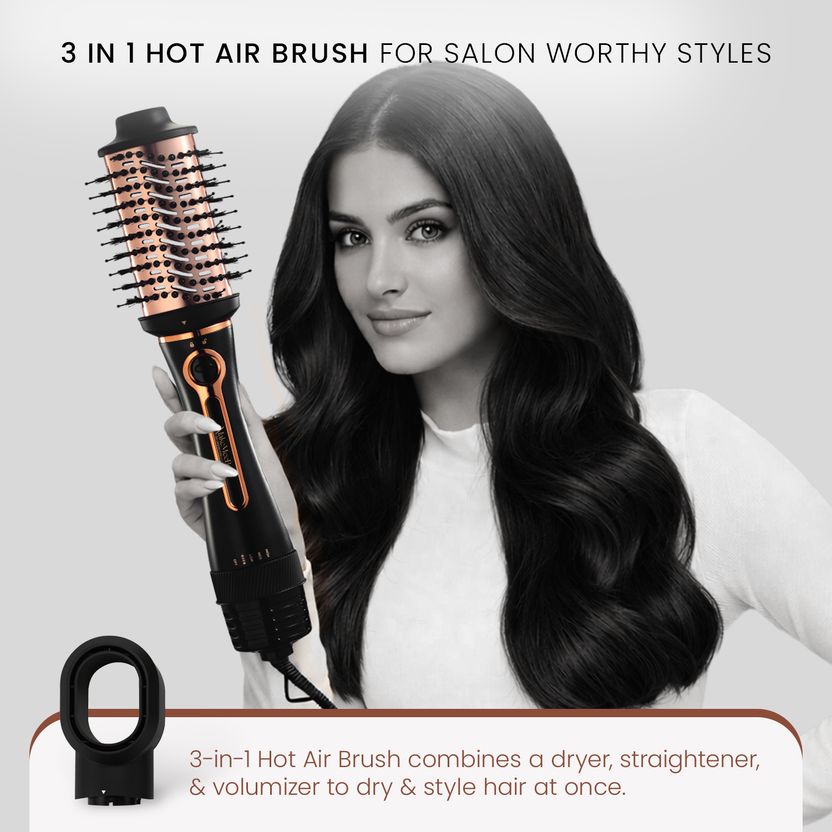 MakeMeeBold 3 in 1 Hot Air Brush - Image 2