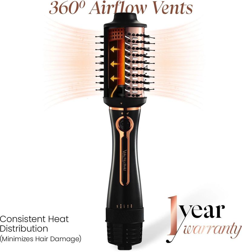 URBANYOG 3 in 1 Hot Air Brush Dryer, Volumizer - Image 5