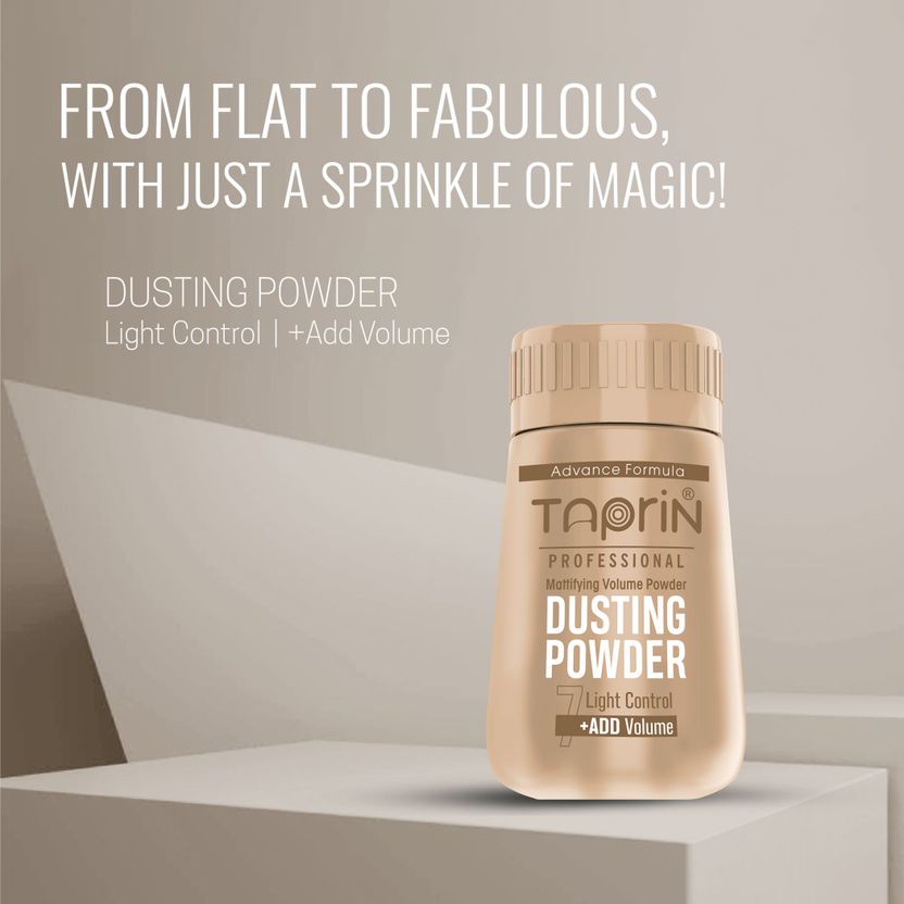 taprin Mattifying Light Weight Dusting Hair Powder - Image 3