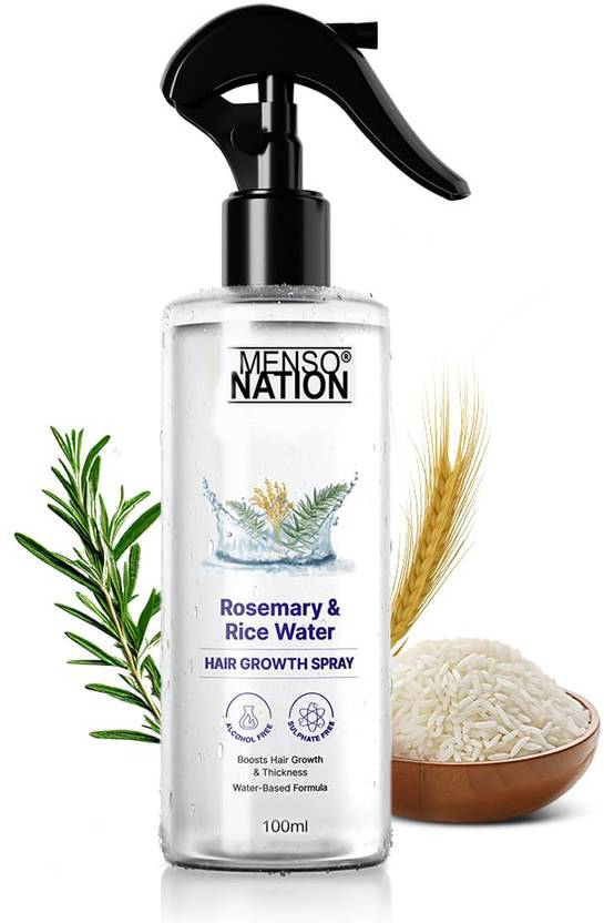 Mensonation Rosemary and Rice Water for Hairfall Control and Hair Growth