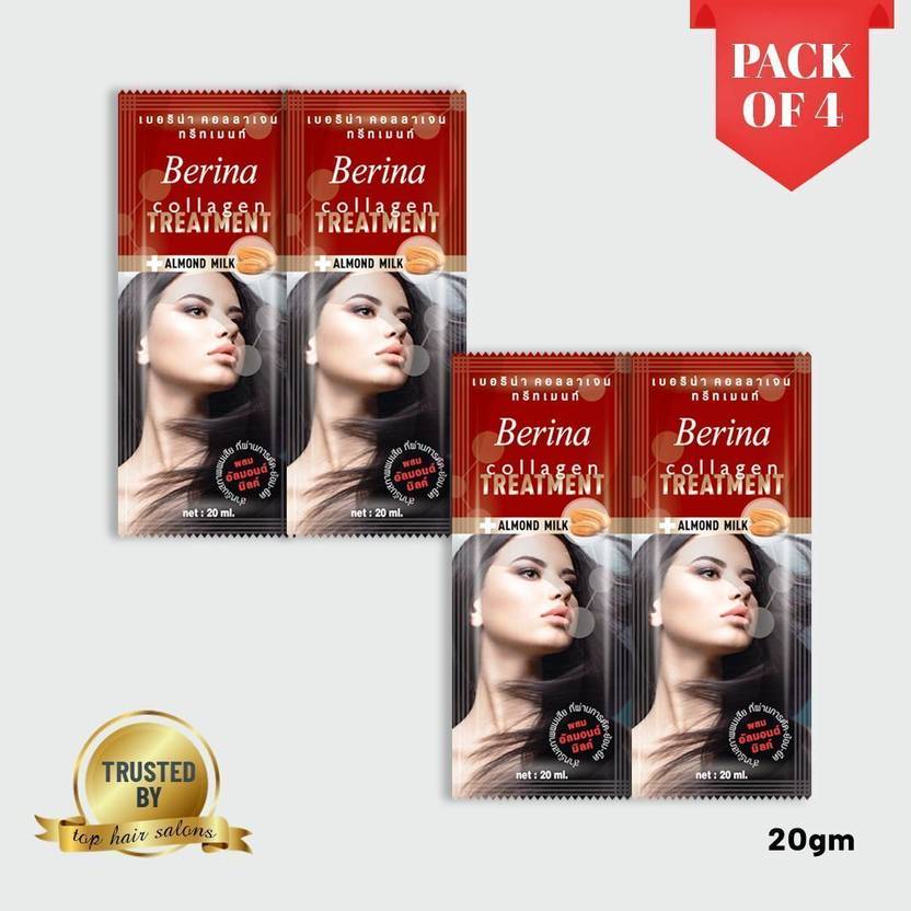 Berina Professional | Collagen Hair Cream 20gx4 | Silky hair