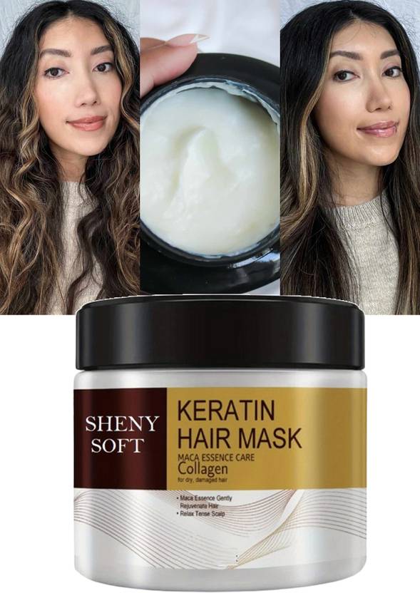 sheny soft Salon Shine at Home Best hair mask for hair fall hair spa cream