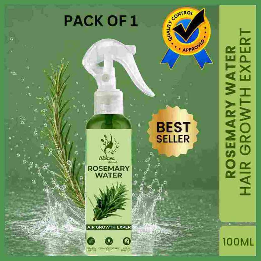 women natural Rosemary Water Hair Spray for Hair Growth, Hair Fall Control 01