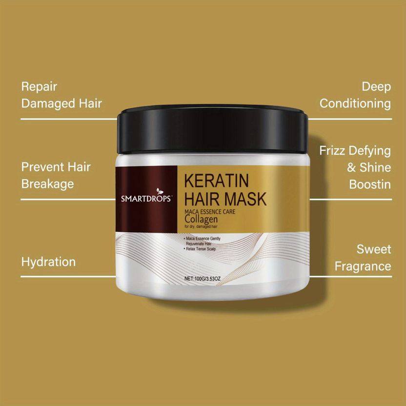 smartdrops Keratin Hair Treatment Mask 100g - Image 3