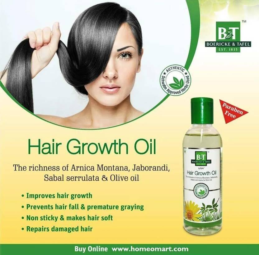 Boericke & Tafel Hair Growth Oil (Pack of 2)
