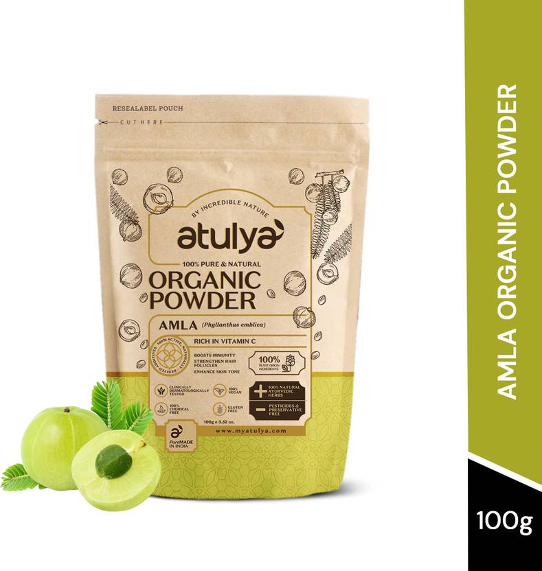 Atulya Amla organic powder | Reduce Hair Fall & Dandruff -