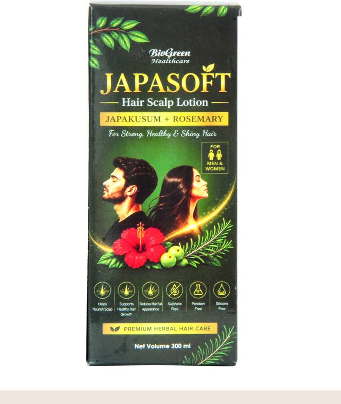 Biogreen Healthcare Japasoft Hair Scalp Lotion Japakusum Rosemary 300ml